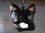 フレンチブルドッグ黒の犬キーホルダー
